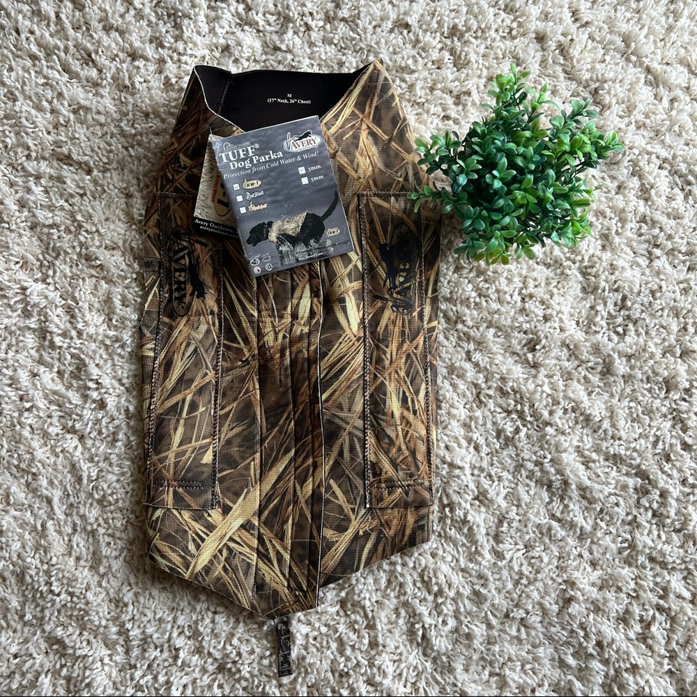 Neoprene Camo Sporting Dog Duck Hunting Parka Vest